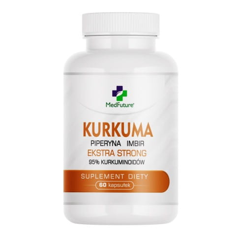 Medfuture Kurkuma + Piperyna + Imbir 60 kapsułek