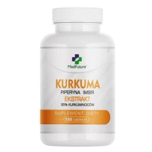 Medfuture Kurkuma + Piperyna + Imbir 120 tabletek