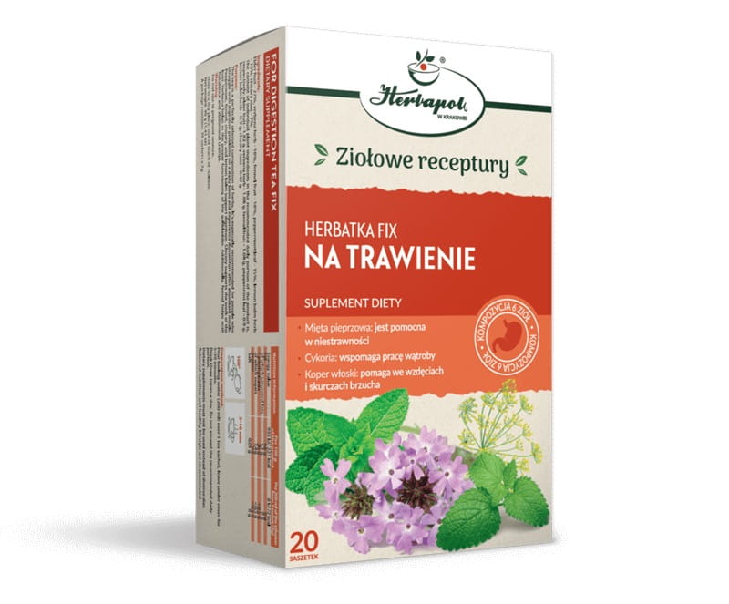 Herbapol Kraków Na trawienie 20 saszetek