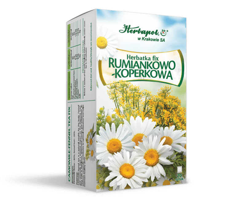 Herbapol Kraków RUMIANKOWO-KOPERKOWA 20 saszetek