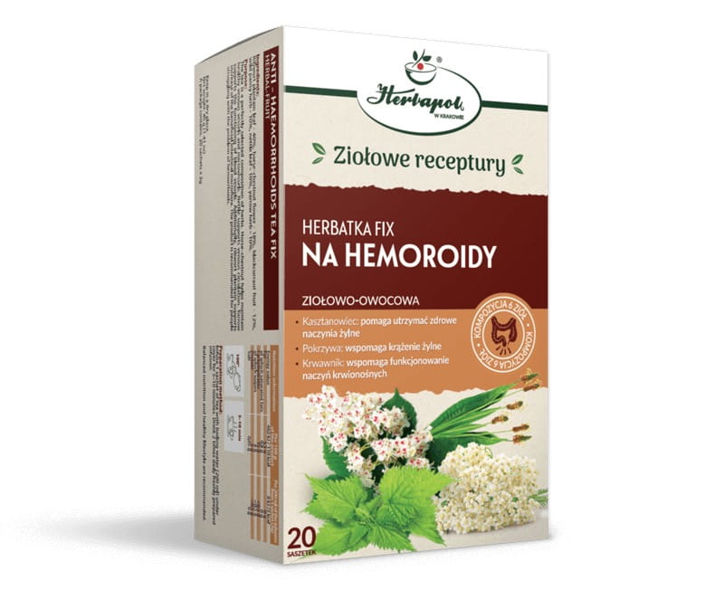 Herbapol Kraków NA HEMOROIDY 20 saszetek
