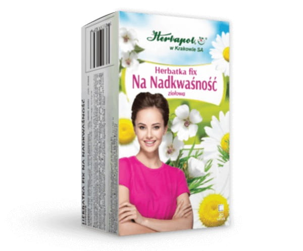 Herbapol Kraków Herbatka na nadkwaśność 20 saszetek