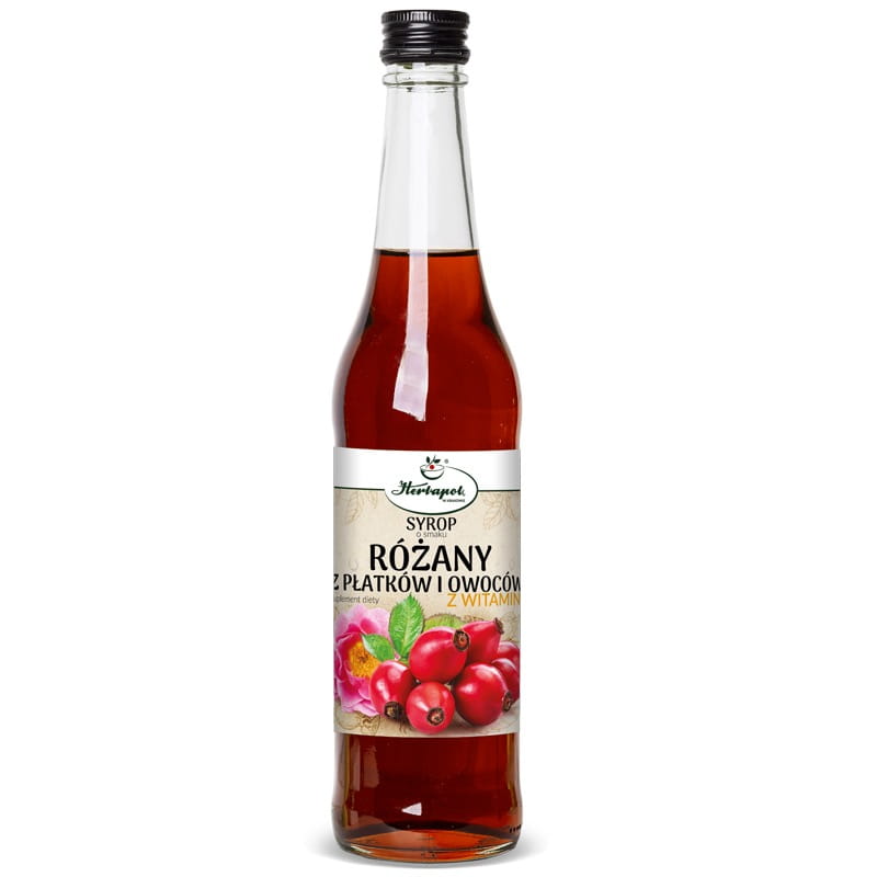 Herbapol Kraków Syrop Różany 420ml