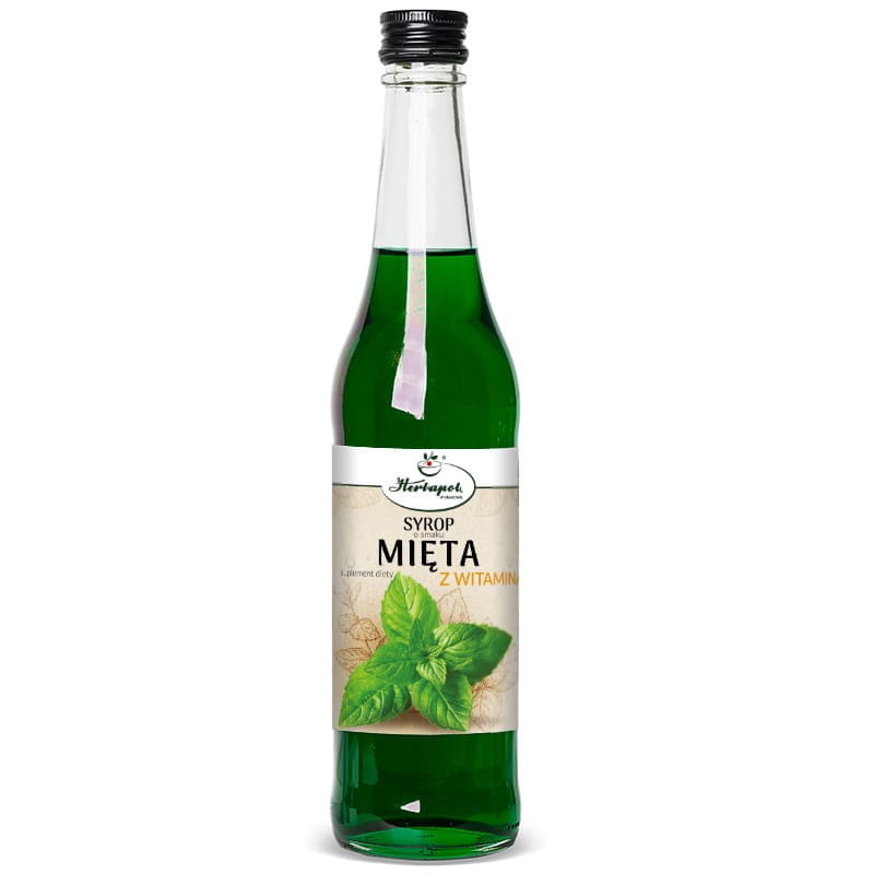 Herbapol Kraków Syrop Mięta z witaminą C