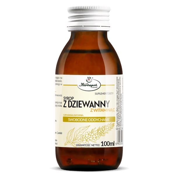 Herbapol Kraków Syrop z dziewanny z Witaminą C 100ml