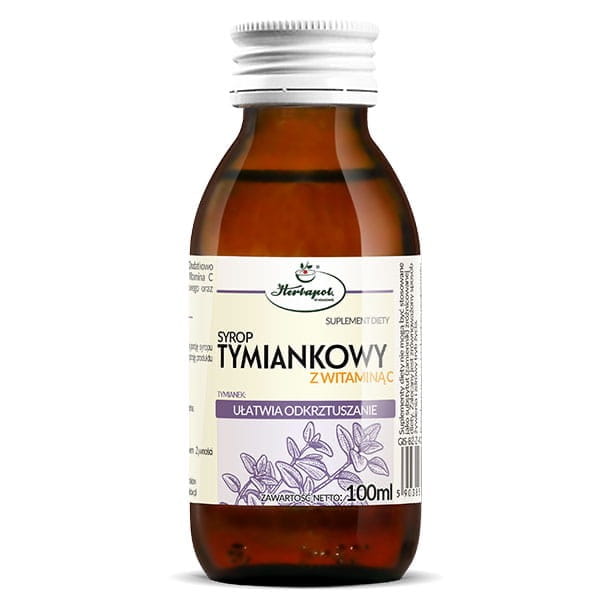 Herbapol Kraków Syrop Tymiankowy z Witaminą C 100ml