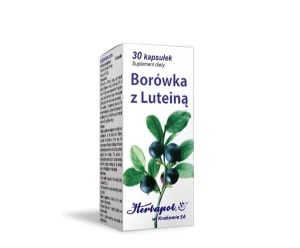 Herbapol Kraków Borówka z luteiną 30 kapsułek