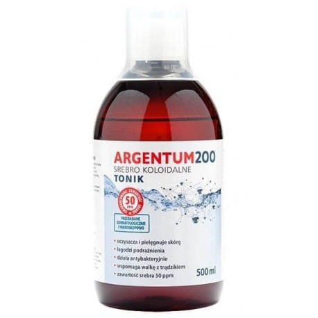 AURA HERBALS Srebro Koloidalne 50ppm 500ml
