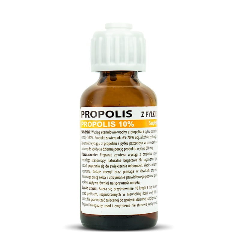 Herbapol Kraków Propolis 10% z pyłkiem pszczelim 35ml
