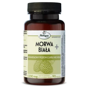 Herbapol Kraków Morwa biała+ 90 tabletek