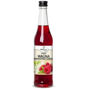 Herbapol Kraków Syrop Malina z kwiatem bzu czarnego z witaminą C 480ml