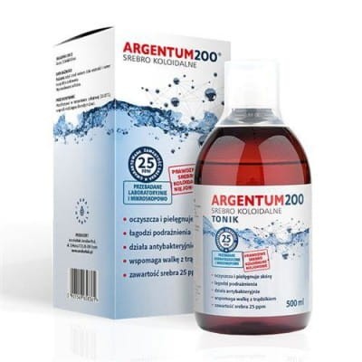AURA HERBALS Srebro Koloidalne 25ppm 500ml