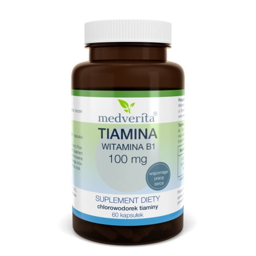 Medverita Tiamina B1 60 kapsułek