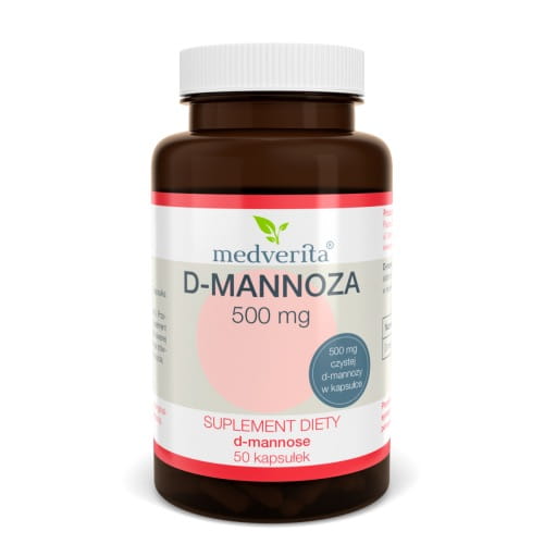 Medverita D-mannoza 50 kapsułek