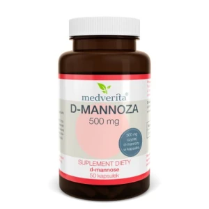 Medverita D-mannoza 50 kapsułek