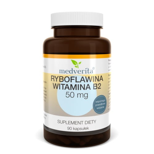 Medverita Witamina B2 Ryboflawina 90 kapsułek