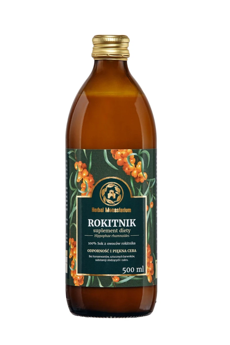 HERBAL MONASTERIUM Sok z Rokitnika 500ml