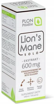 PLON PHARM Lions Mane Solo soplówka 100ml