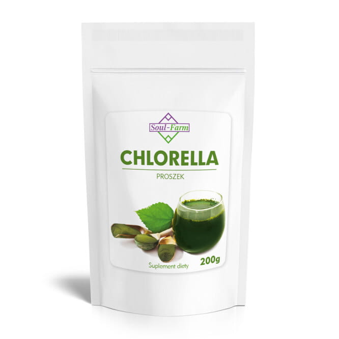 SOUL FARM Chlorella proszek 200g