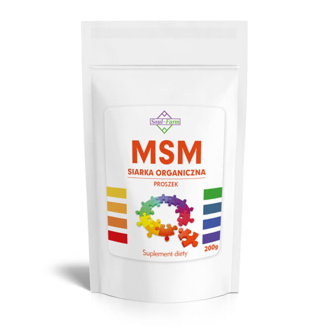 SOUL FARM MSM Siarka organiczna proszek 200g