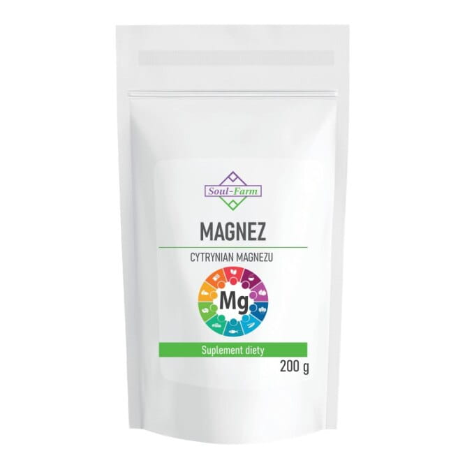 SOUL FARM Cytrynian magnezu 200g