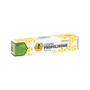 API EFFECT Czopki propolisowe STOP Pasożyty 12 sztuk