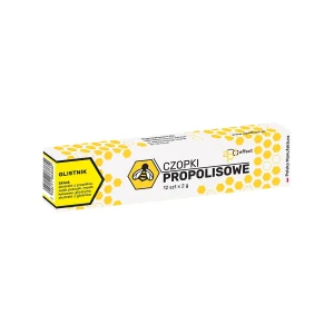 API EFFECT Czopki Propolisowe GLISTNIK 12 sztuk
