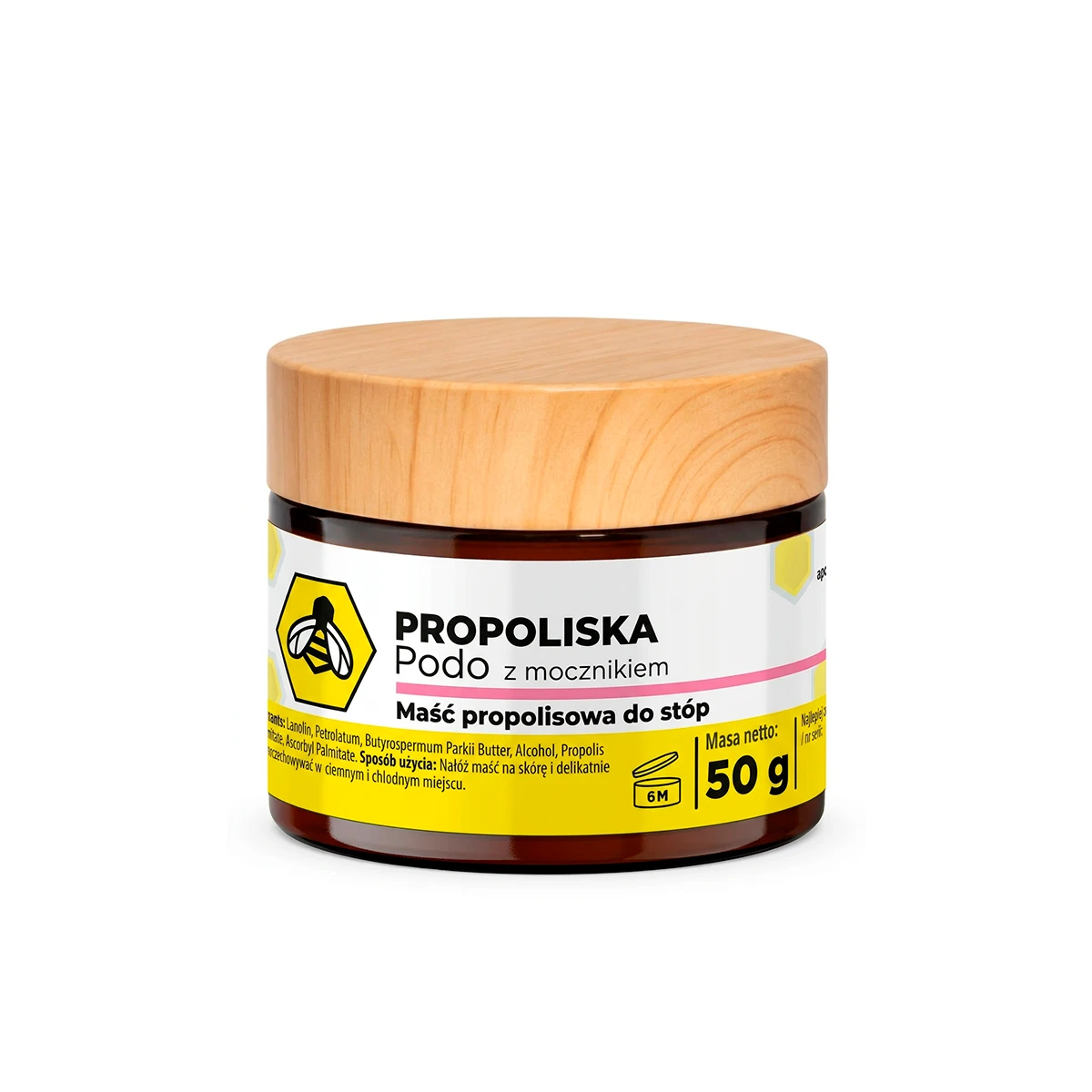 API EFFECT PODO z mocznikiem maść propolisowa 50g