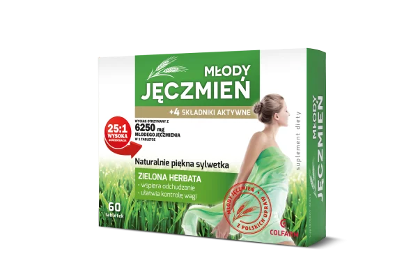Colfarm Młody jęczmień 60 tabletek