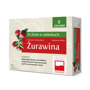 Colfarm Żurawina 60 tabletek