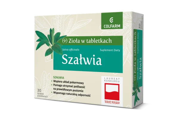 Colfarm Szałwia 30 tabletek