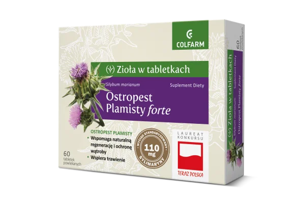 Colfarm Ostropest Plamisty Forte 60 tabletek