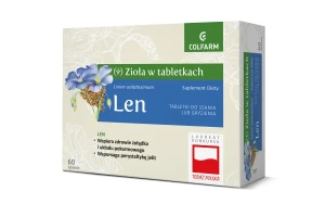 Colfarm Len 60 tabletek do ssania