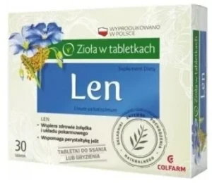 Colfarm Len 30 tabletek do ssania