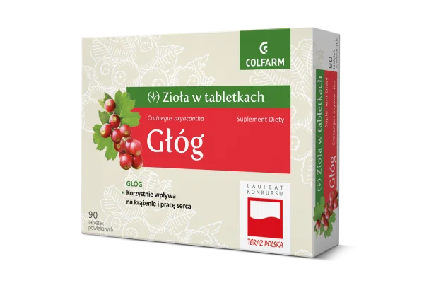 Colfarm Głóg 90 tabletek