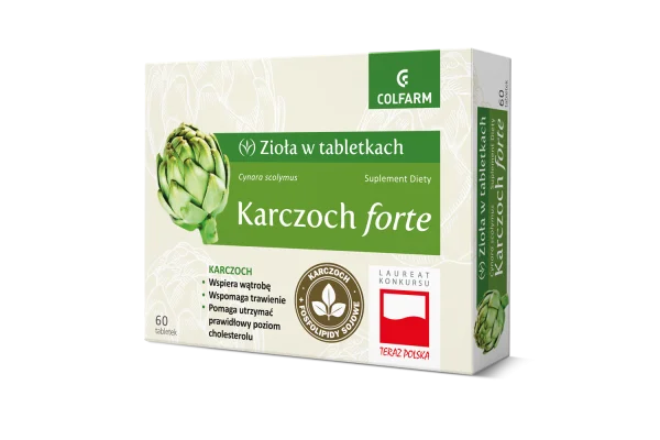Colfarm Karczoch Forte 60 tabletek