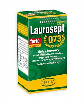 ASEPTA LauroseptQ73 Forte z imbirem 30ml