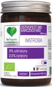 ALINES BIO Ostropest  + Karczoch 50 kapsułek