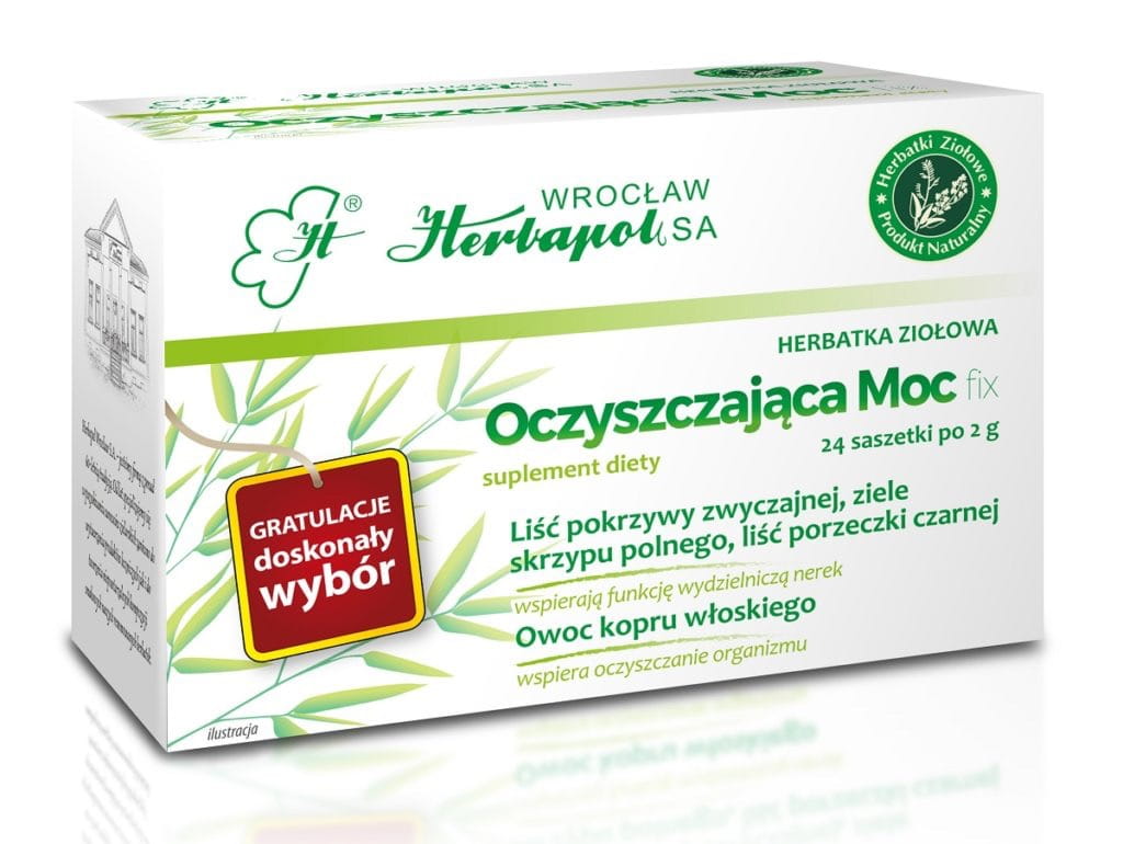 Herbapol Wrocław Oczyszczająca moc 24 saszetek