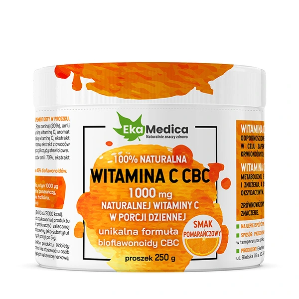 EKA Witamina C CBC pomarańcza 250g