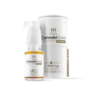 CannabiGold Classic 500 olej 12ml