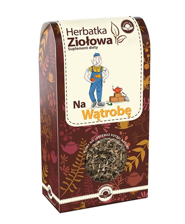 NATURA WITA Herbata ziołowa na wątrobę 80g