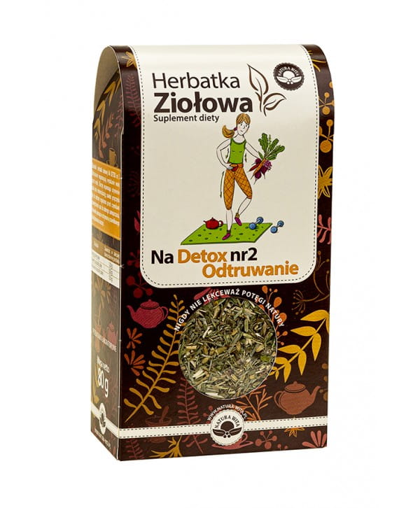 NATURA WITA Herbatka ziołowa na detox nr2 80g
