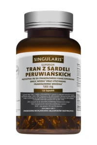 SINGULARIS Tran z sardeli peruwiańskich 120 kapsułek