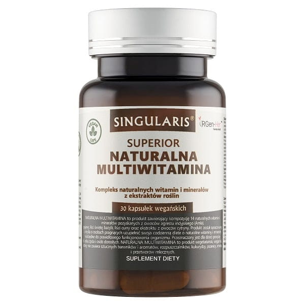 SINGULARIS Naturalna Multiwitamina Organic 30 kapsułek