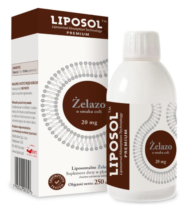 Aliness Liposol Żelazo 250ml