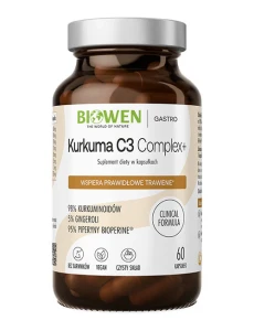 BIOWEN Kurkuma C3 Complex+ 60 kapsułek