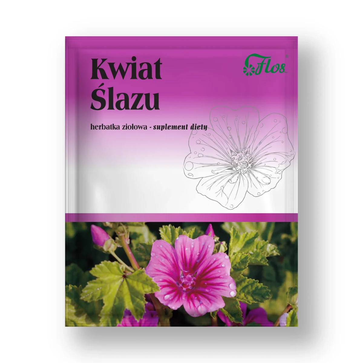 FLOS Ślaz kwiat 50 g