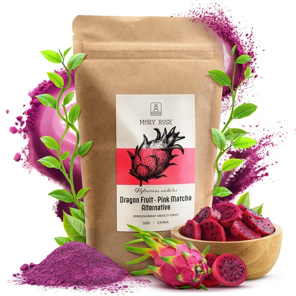 MARY ROSE  Pink Matcha  Dragon fruit 50g