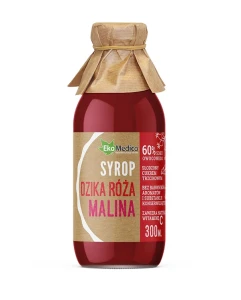 EKA MEDICA Dzika Róża Malina syrop 300ml